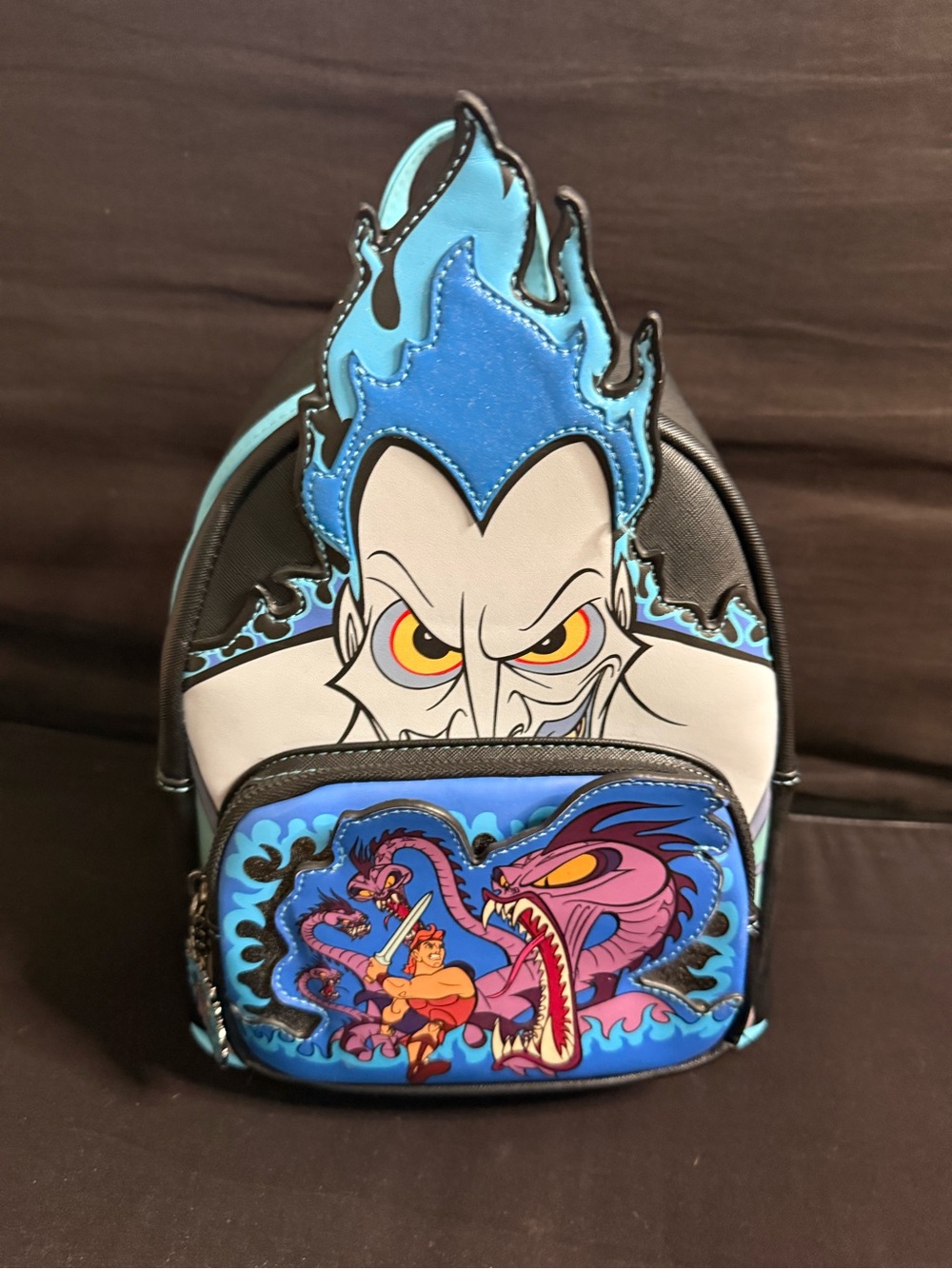 Loungefly Hades Flame Graphic Mini Backpack - Men Bags - Picture 2 of 16